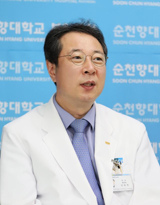 신응진 순천향대 부천병원 원장은 "환자가 만족하는 병원 1위에 만족하지 않고 더 낮은 자세로 환자의 소리에 귀를 기울이겠다"고 했다. 순천향대 부천병원 제공