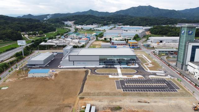 경북바이오산업단지의 동물세포실증지원센터 모습. 경북도 제공