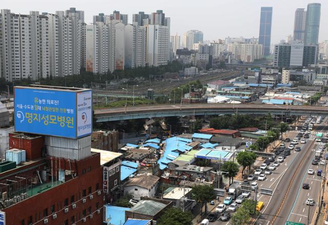 서울 영등포 쪽방촌 일대 모습. 뉴스1