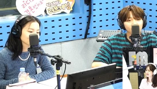 정세운(오른쪽) 이하이가 SBS 파워FM '박소현의 러브게임'에서 음악에 대해 이야기했다. 보이는 라디오 캡처