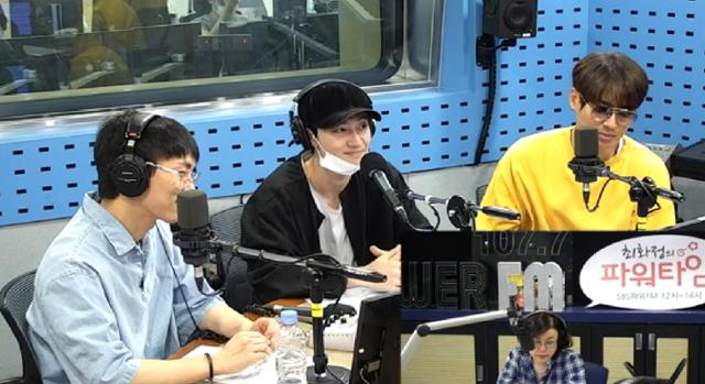 이지훈 곽동연 서은광(오른쪽부터 차례로)이 SBS 파워FM '최화정의 파워타임'에서 테니스에 대해 이야기했다. 보이는 라디오 캡처