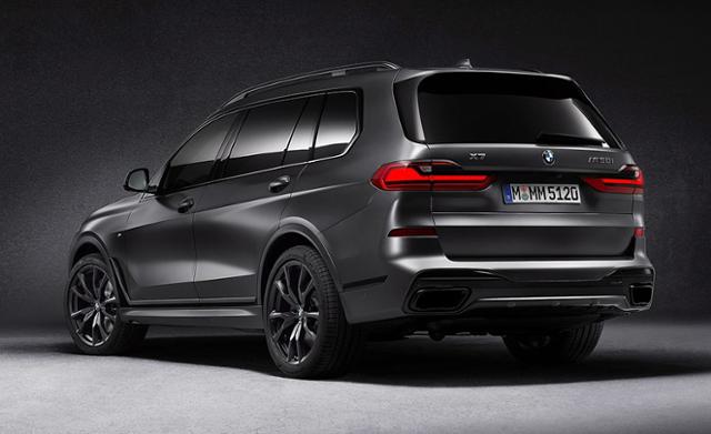 BMW X7 다크 쉐도우 에디션