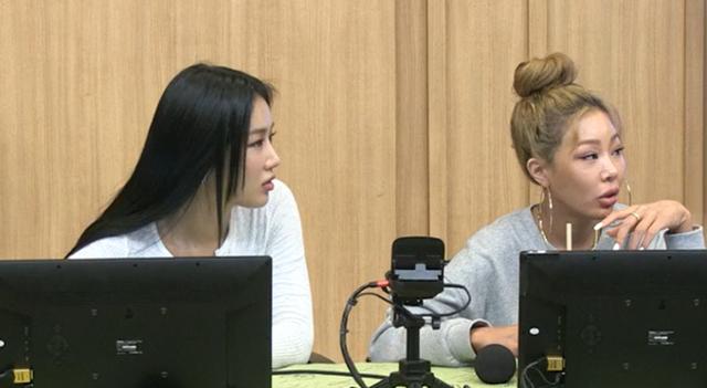 소유-제시가 '컬투쇼 '에 출격했다. SBS 보이는 라디오 캡쳐