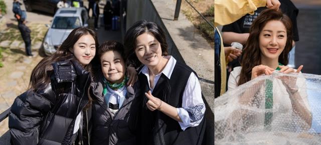 '십시일반'의 반전 촬영 현장 비하인드 스틸이 공개됐다. MBC 제공