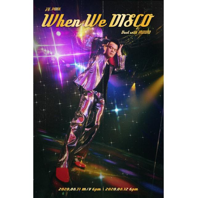 박진영의 신곡 'When We Disco (Duet with 선미)'가 올 여름 디스코 열풍을 예고했다. JYP엔터테인먼트 제공