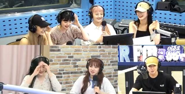 (여자)아이들이 SBS 파워FM '이준의 영스트리트'에서 청취자와 소통했다. 보이는 라디오 캡처