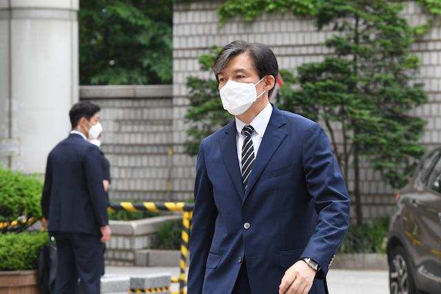 조국 전 법무부 장관. 한국일보 자료사진