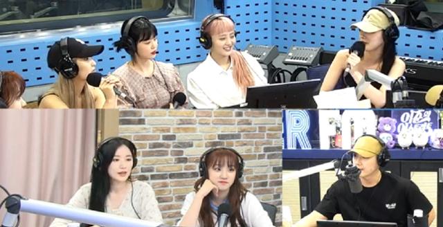 (여자)아이들이 SBS 파워FM '이준의 영스트리트'에서 과거를 회상했다. 보이는 라디오 캡처