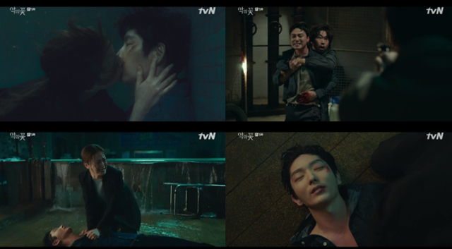 '악의 꽃' 이준기가 윤병희에게 납치됐다. tvN 방송 캡처