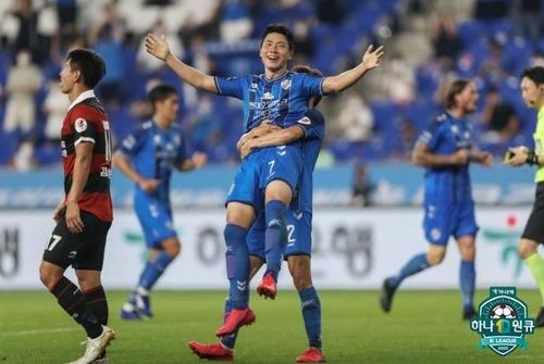 울산 김인성. 한국프로축구연맹 제공