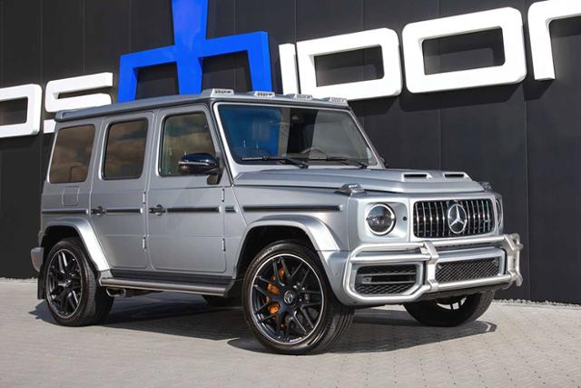 포세이돈이 메르세데스-AMG G 63을 튜닝해 '940마력'의 강력한 퍼포먼스를 구현했다.