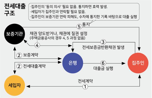 전세대출 구조. 강준구 기자