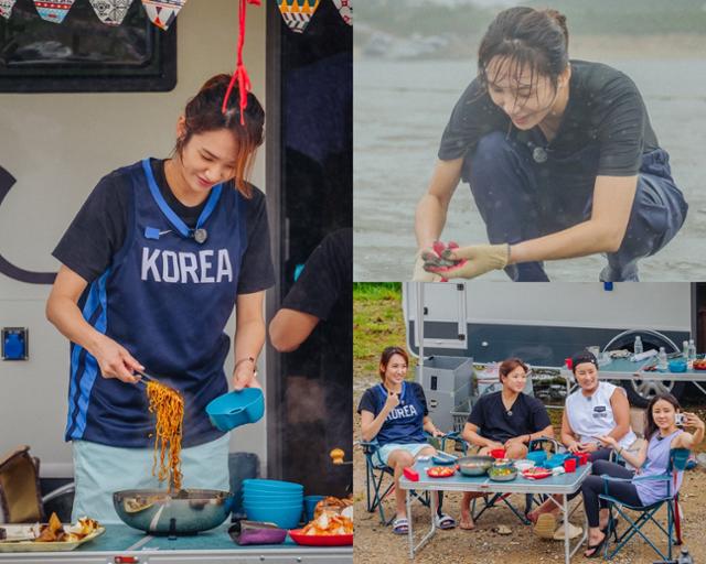 얼짱슈터 김은혜가 '노는 언니'에 합류한다. 티캐스트 제공