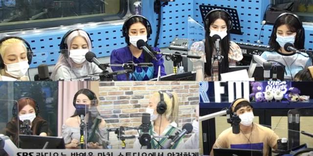 CLC가 SBS 파워FM '이준의 영스트리트'에서 게스트로 활약했다. 보이는 라디오 캡처