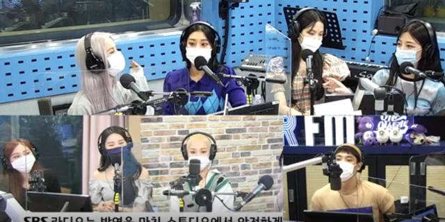 CLC가 SBS 파워FM '이준의 영스트리트'에서 입담을 뽐냈다. 보이는 라디오 캡처