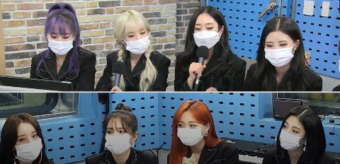 러블리즈가 SBS 파워FM '최화정의 파워타임'에서 청취자들과 소통했다. 보이는 라디오 캡처