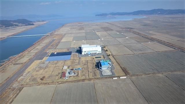 국방부가 광주 군 공항 이전 후보지로 검토 중인 전남 고흥만 간척지