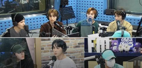 더보이즈가 SBS 파워FM '이준의 영스트리트'에서 게스트로 활약했다. 보이는 라디오 캡처