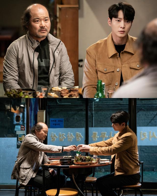 '앨리스' 주원, 김상호 독대 현장이 포착됐다. SBS 제공