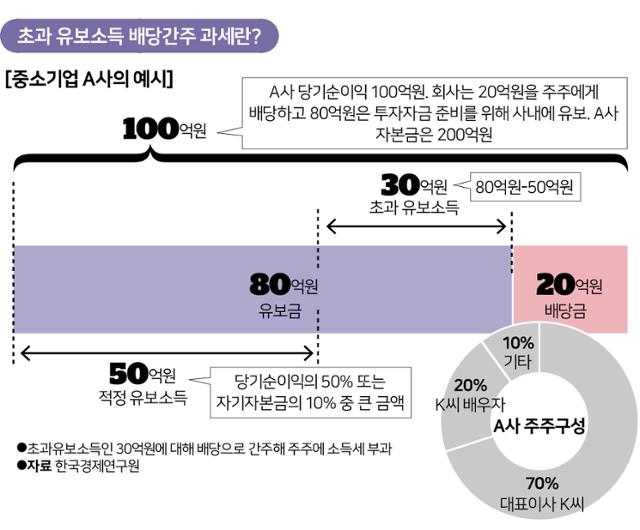 초과 유보소득 배당간주 과세 예시