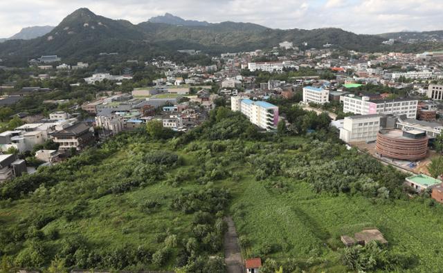 서울 종로구 송현동 부지. 뉴시스