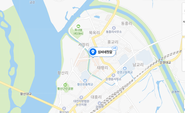 심씨네 젓갈 신진상회 위치도