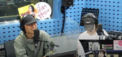 죠지(왼쪽)가 SBS 파워FM '박소현의 러브게임'에서 박문치와의 친분을 드러냈다. 보이는 라디오 캡처