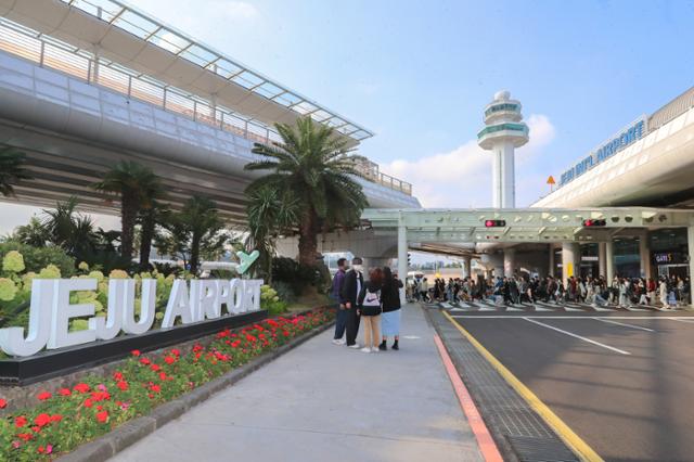 지난달 30일 오전 제주국제공항 1층 국내선입국장 모습. 사진은 기사와 관계 없음. 뉴시스