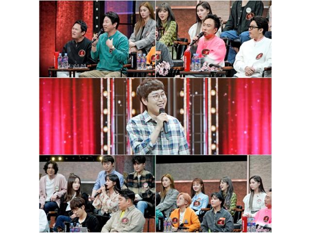 박명수 강성진 김수로가 장범준을 향한 팬심을 드러냈다. JTBC '히든싱어6' 제공