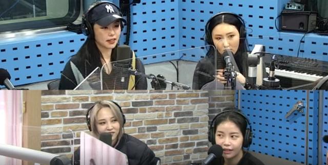 마마무가 SBS 파워FM '최화정의 파워타임'에서 게스트로 활약했다. 보이는 라디오 캡처