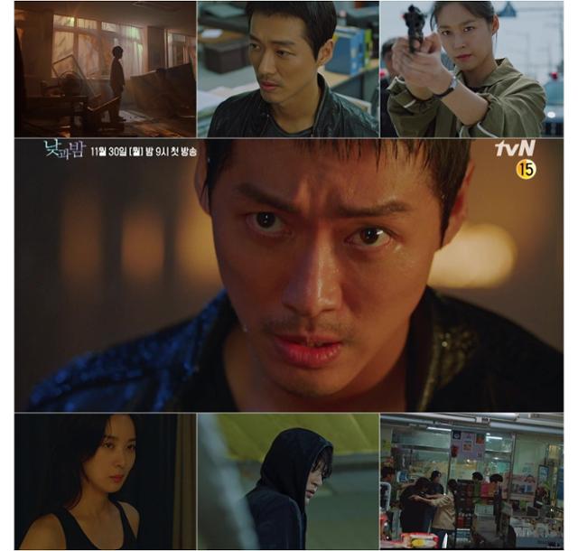 '낮과 밤' 4차 티저 영상이 공개됐다. tvN 제공