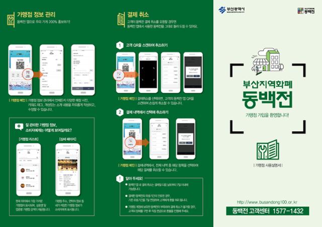 부산 지역화폐 동백전. 최근 수수료 없는 QR 결제를 도입했다. 연합뉴스