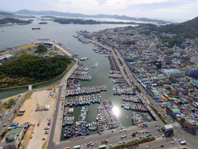 목포내항 전경. 목포시 제공