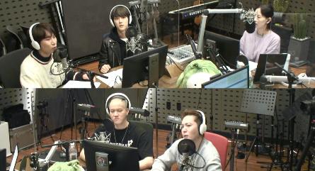 비투비 포유가 KBS 쿨FM '강한나의 볼륨을 높여요'에서 입담을 뽐냈다. 보이는 라디오 캡처