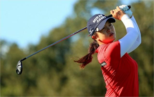 LPGA 투어 우승을 노리는 김세영. 연합뉴스