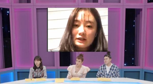 '언니한테 말해도 돼' 최정윤 선수가 충격 고백을 한다. SBS 플러스 제공