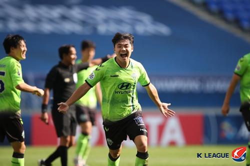 전북 나성은. 프로축구연맹 제공