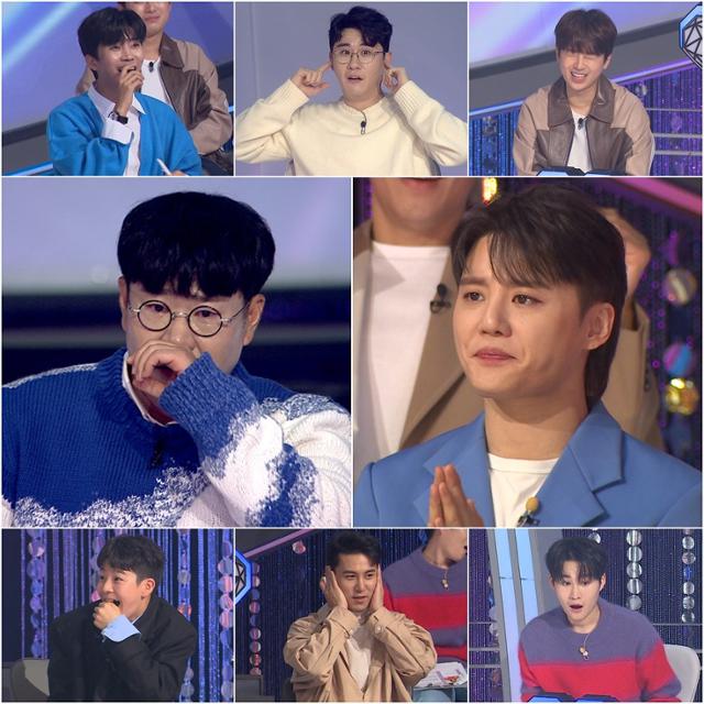 ‘미스트롯2’ 마스터 조영수 김준수와 '미스터트롯' TOP6가 눈물과 환호가 뒤섞인 리액션을 제대로 터트린다. TV조선 제공