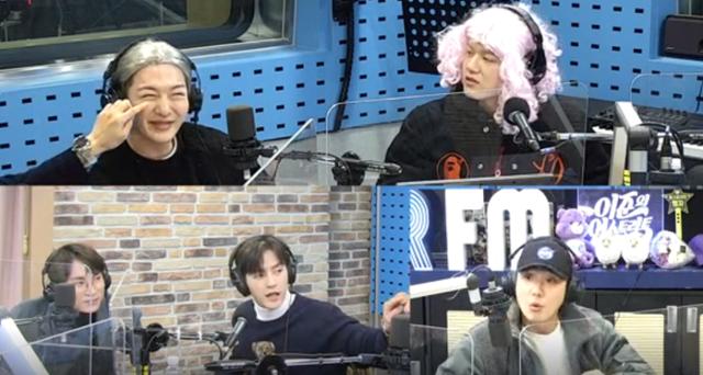 비투비 포유가 SBS 파워FM '이준의 영스트리트'에서 애굣살에 대해 이야기했다. 보이는 라디오 캡처