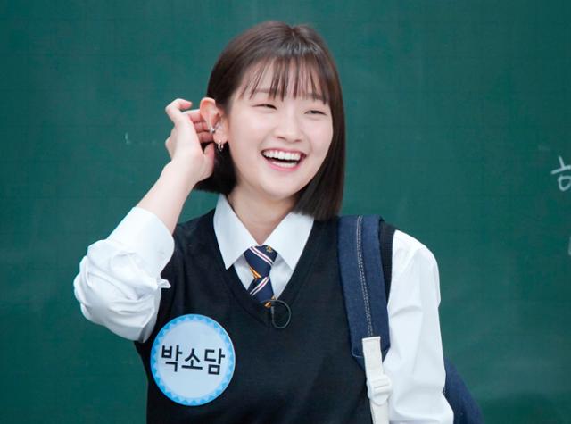 박소담이 '아는 형님'에서 영화 '기생충' 비화를 이야기한다. JTBC 제공