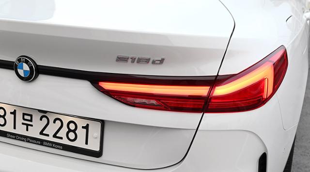 BMW 218d 그란쿠페 M 스포츠 패키지 자유로 연비