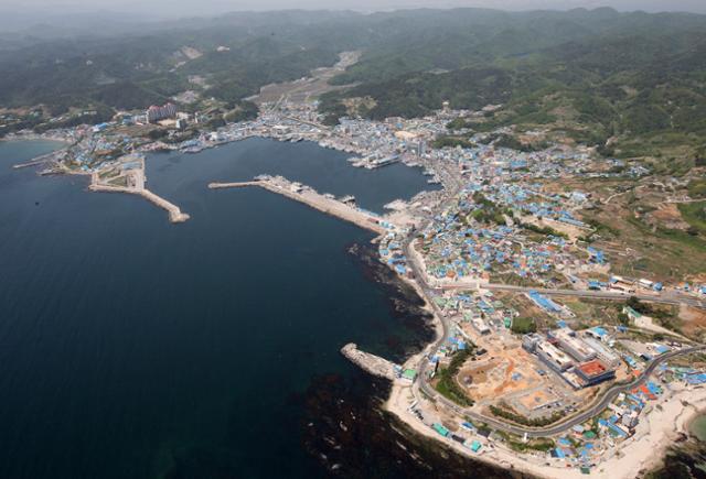 포항 구룡포항 전경. 한국일보 자료사진