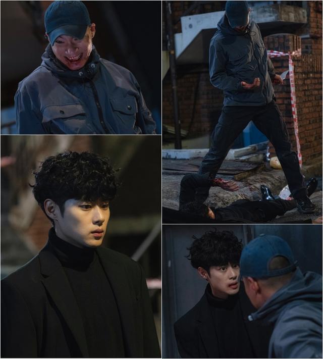 조병규의 얼음장 눈빛이 포착됐다. OCN 제공