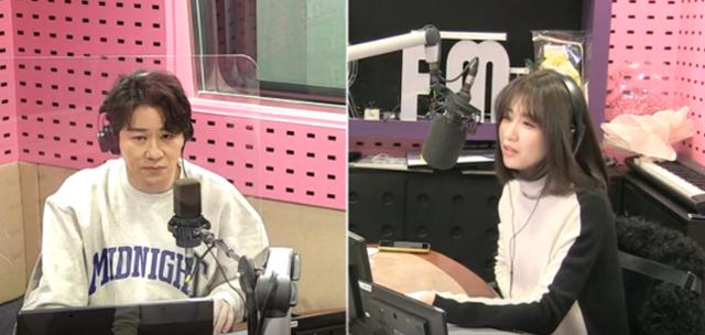 정상훈(왼쪽)이 SBS 파워FM '박하선의 씨네타운'에서 과거를 회상했다. 보이는 라디오 캡처