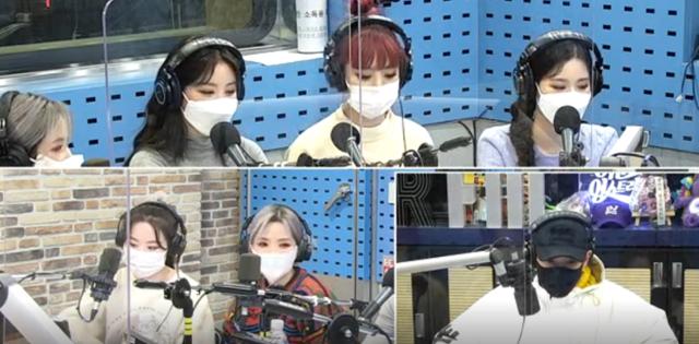 (여자)아이들이 SBS 파워FM '이준의 영스트리트'에서 이준의 질문에 답했다. 보이는 라디오 캡처