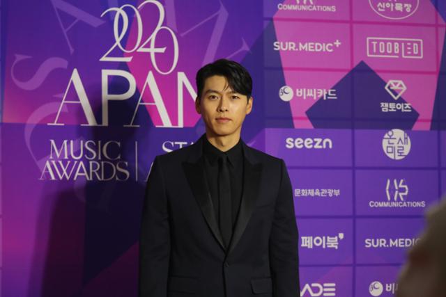 현빈이 23일 ‘제 7회 2020 APAN STAR AWARDS’에 참석했다. 2020 APAN AWARDS 조직위원회 제공