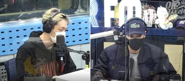 바비(왼쪽)가 SBS 파워FM '이준의 영스트리트'에서 청취자들과 소통했다. 보이는 라디오 캡처