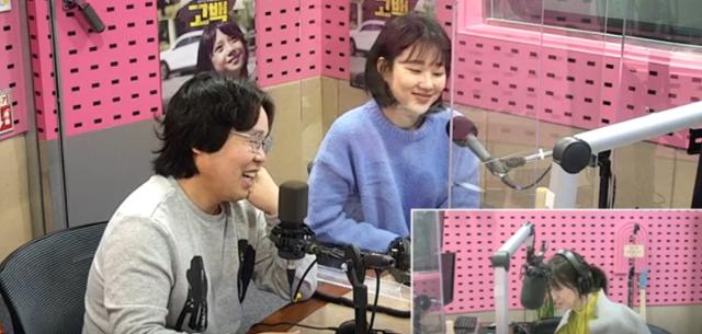 하윤경(오른쪽) 정은표(왼쪽)가 SBS 파워FM '박하선의 씨네타운'에서 게스트로 활약했다. 보이는 라디오 캡처