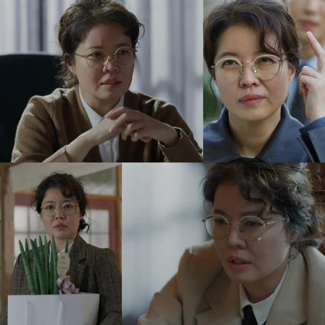 김여진이 활약을 펼치고 있다. tvN 토일드라마 '빈센조' 방송 캡처