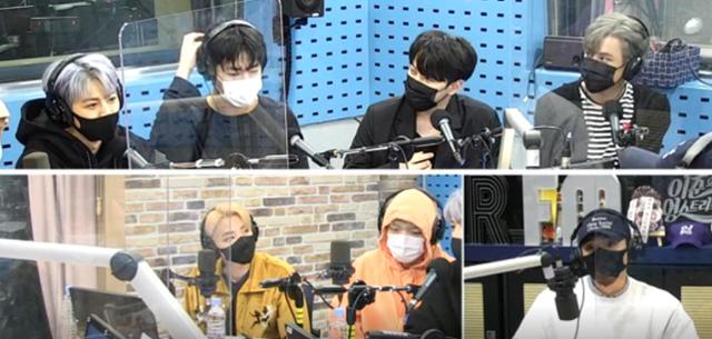 아이콘이 SBS 파워FM '이준의 영스트리트'에서 청취자들과 소통했다. 보이는 라디오 캡처